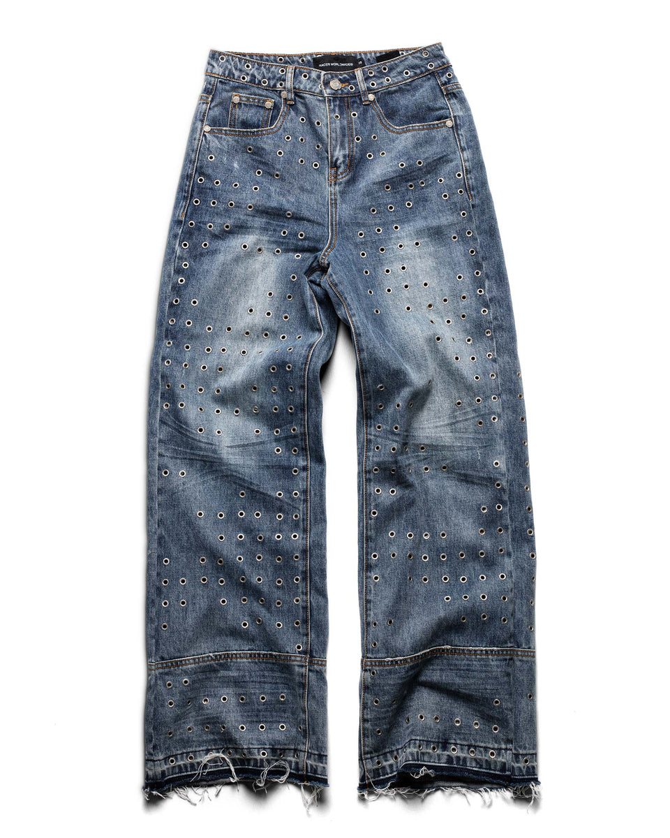 ★★Columbia★★ MLABEL LOOSEFIT DENIM PINTUCK PANTS LIGHT J Overlock J Cut Denim Pant – MARCEL EVERETTE