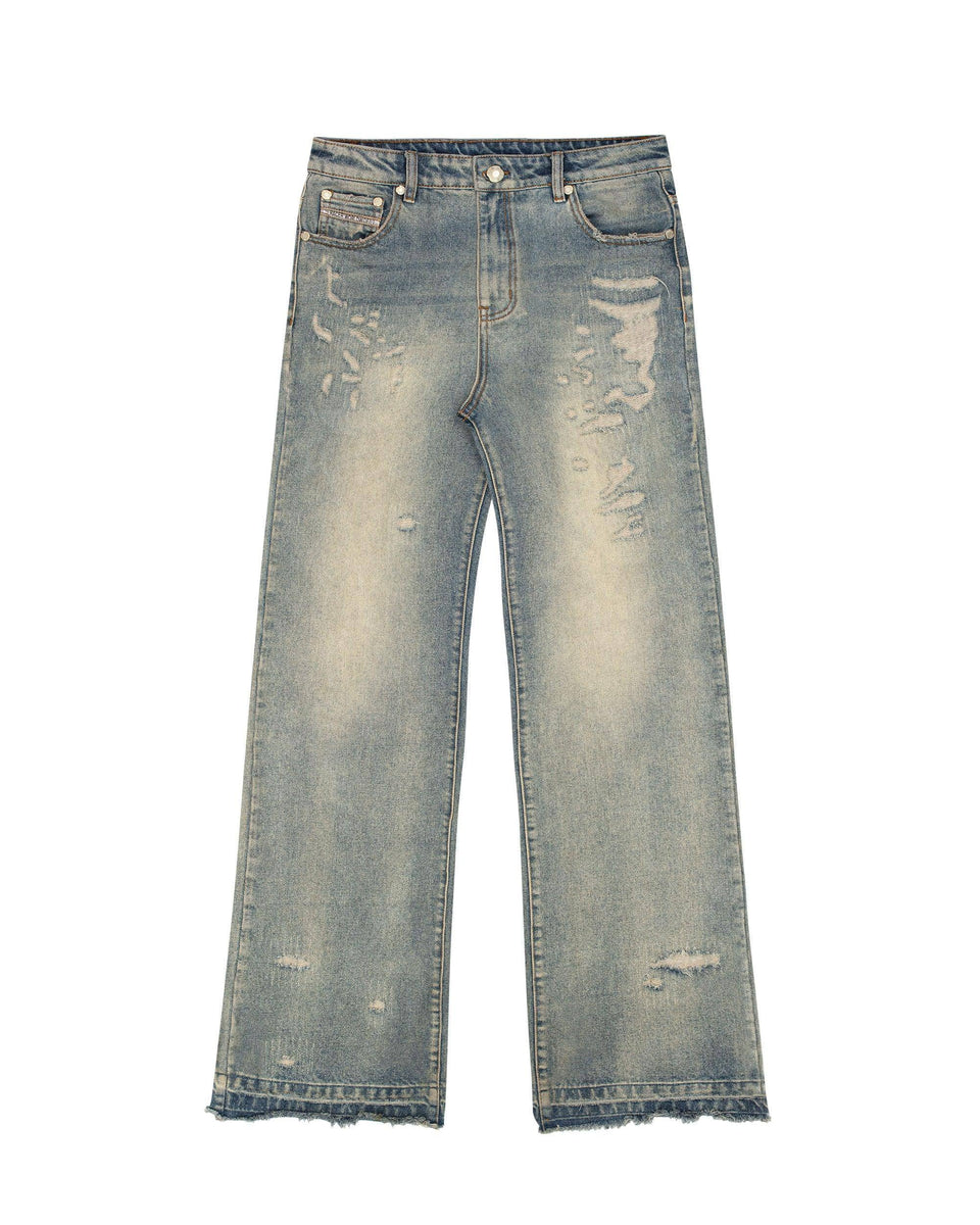 Side zip Damaged knit – Jent Louis