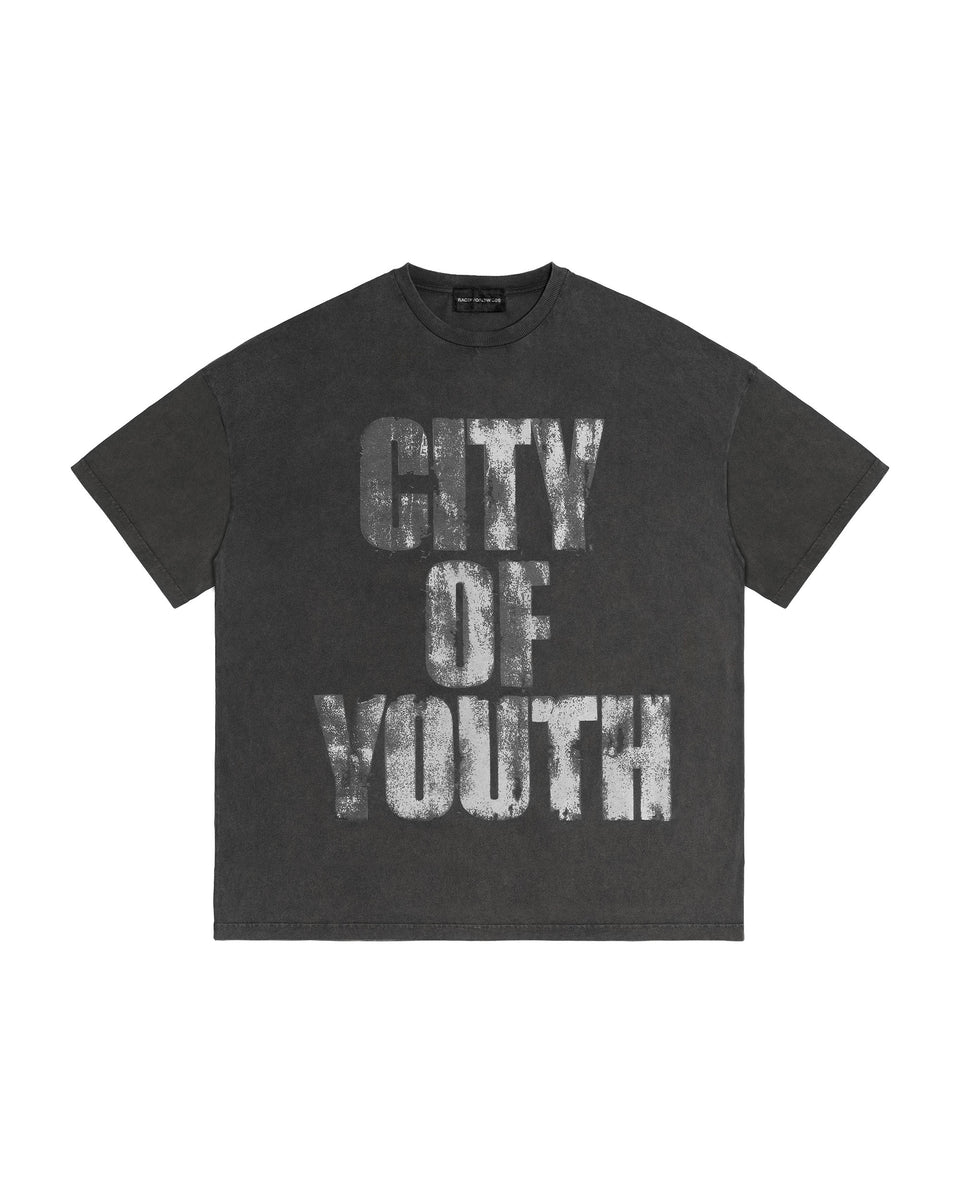 Washed Black Oversized T-Shirt – Racer Worldwide