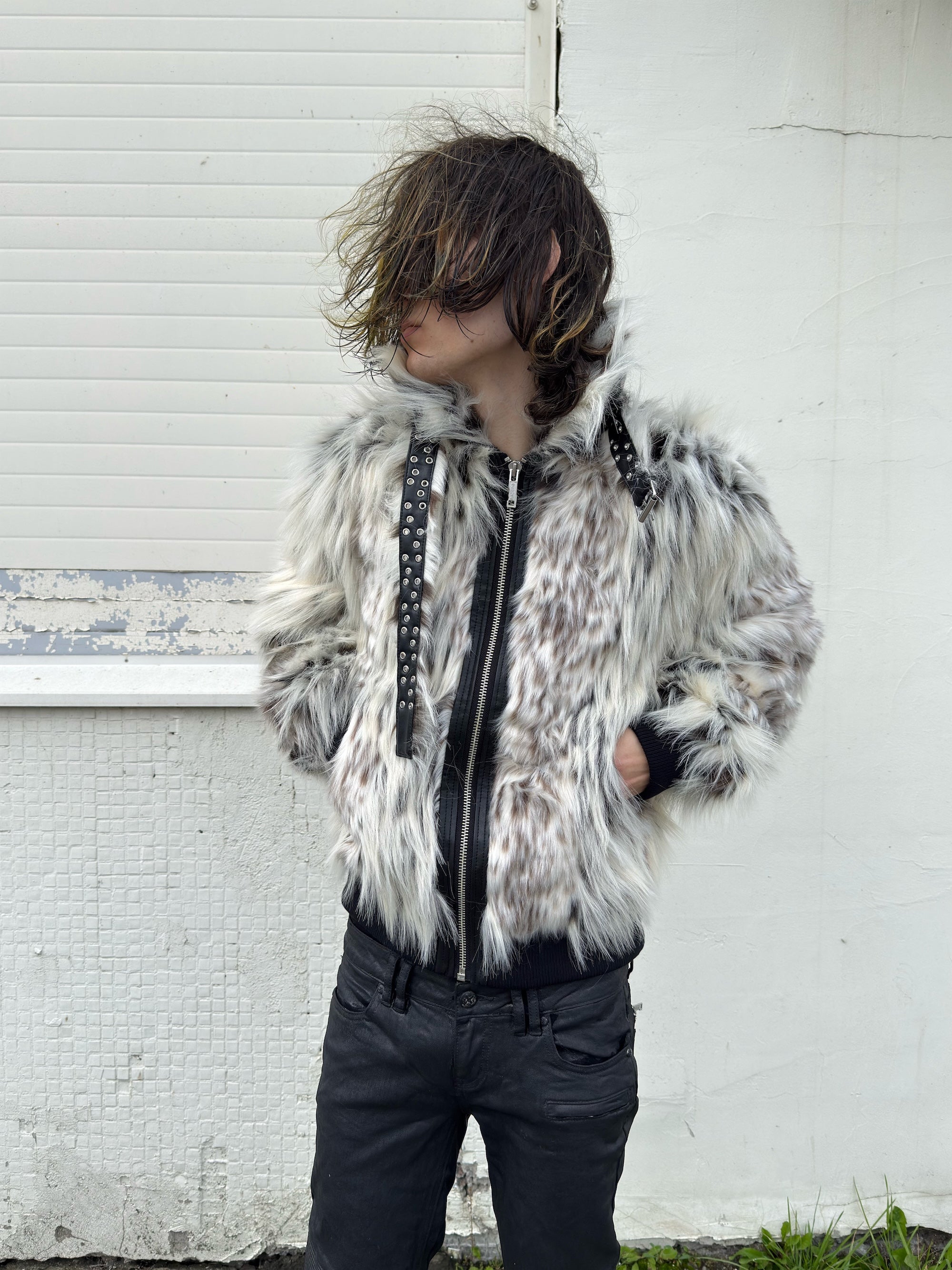 Snow Lynx Fur Bomber – Racer Worldwide