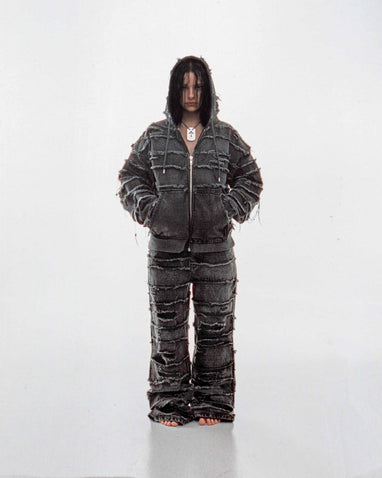 Washed Flag Jeans – Racer Worldwide
