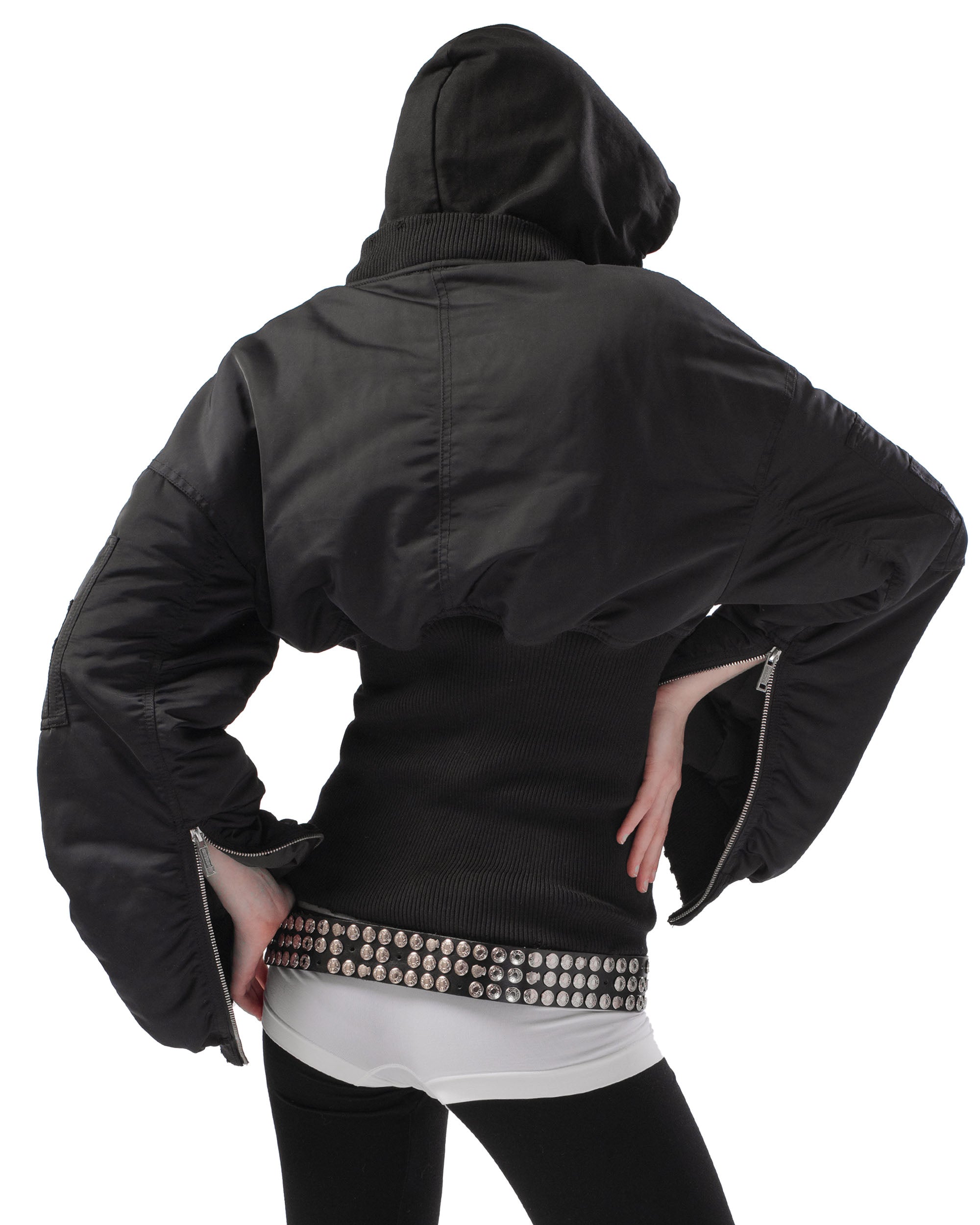 ジャケット・アウター RACER WORLDWIDE bomber far jacket M blk Mongolian Fur Bomber – Racer Worldwide