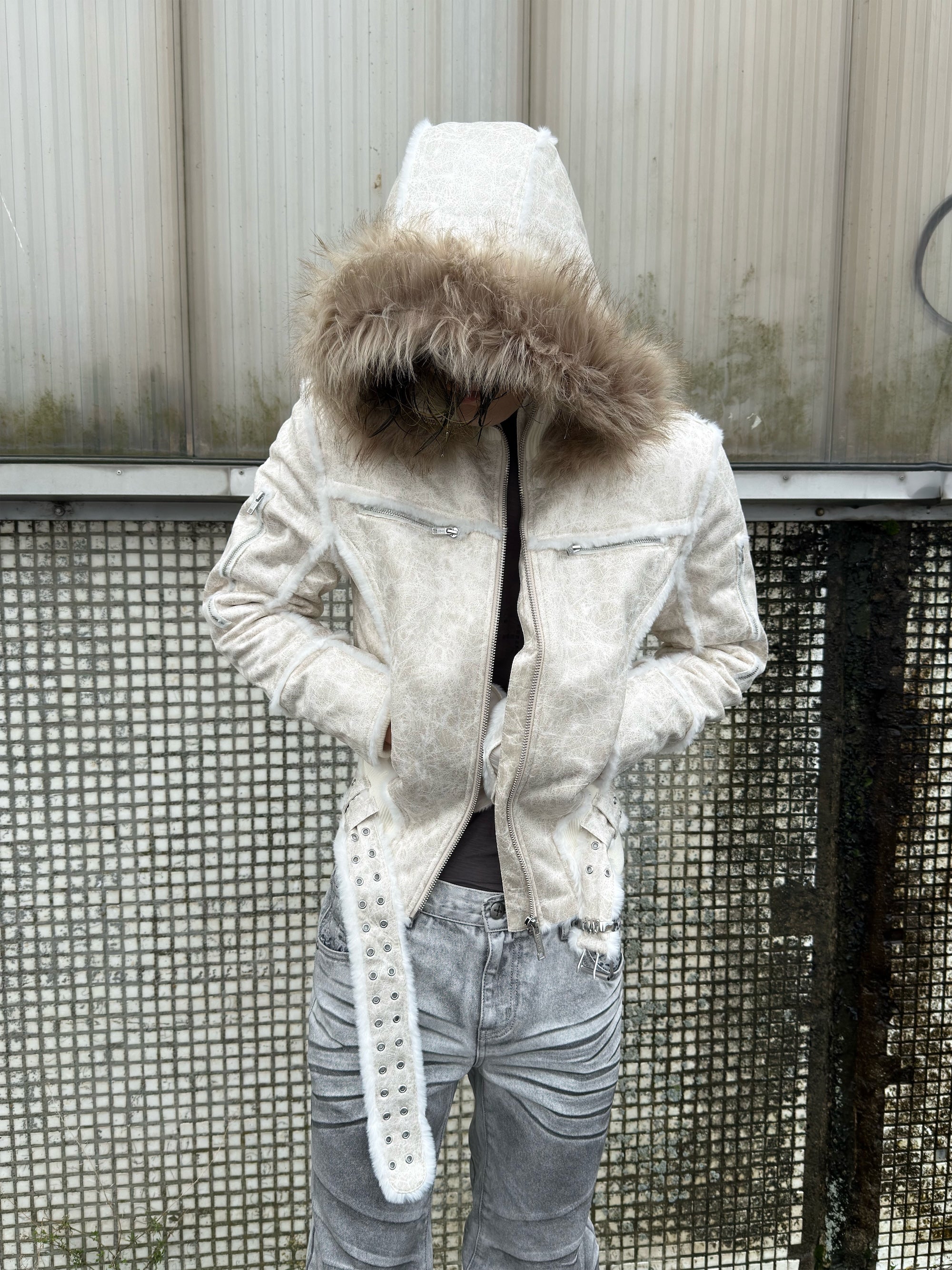 Snow Sheepskin Jacket – Racer Worldwide