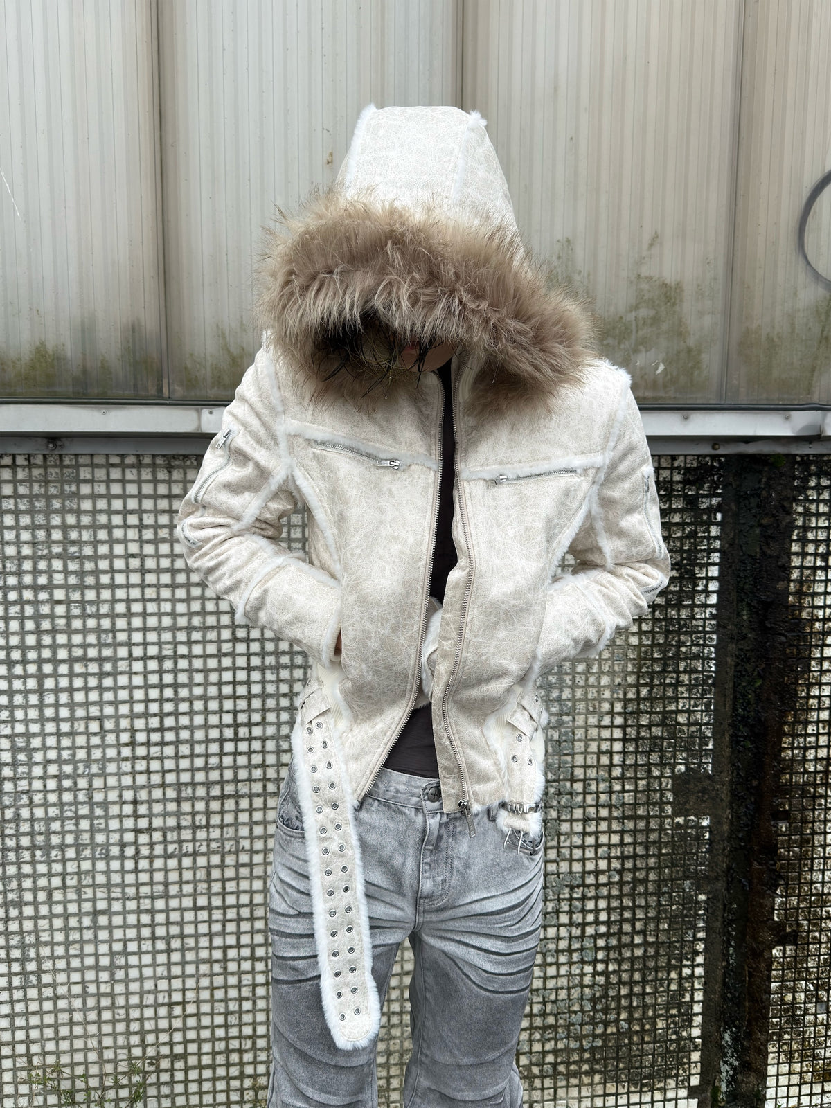 Snow Sheepskin Jacket