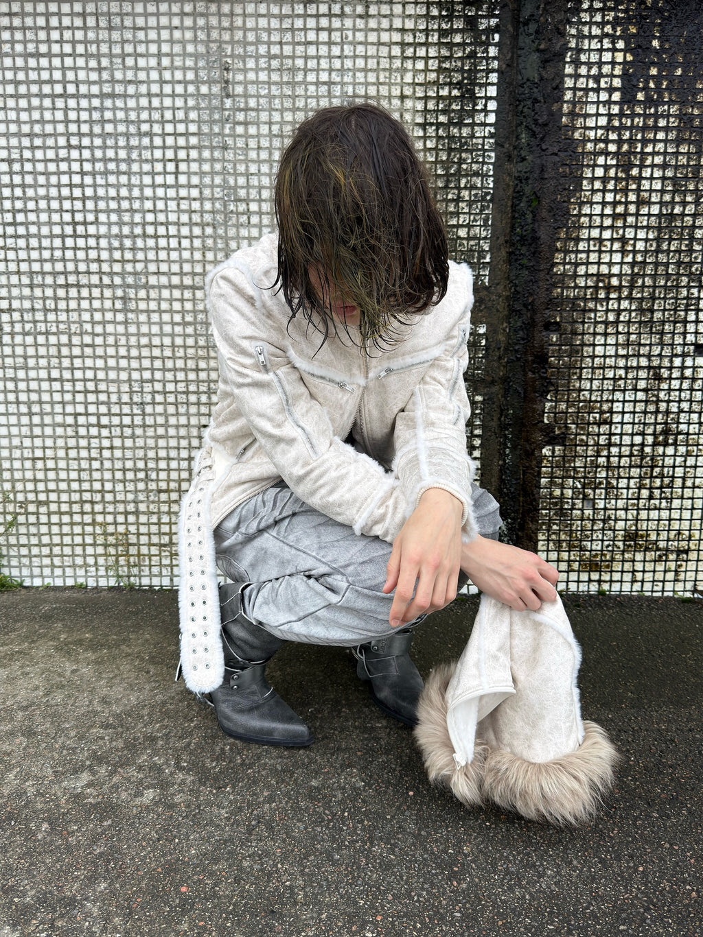 Snow Sheepskin Jacket