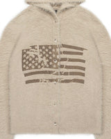 Knit Flag Hoodie