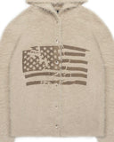 Knit Flag Hoodie