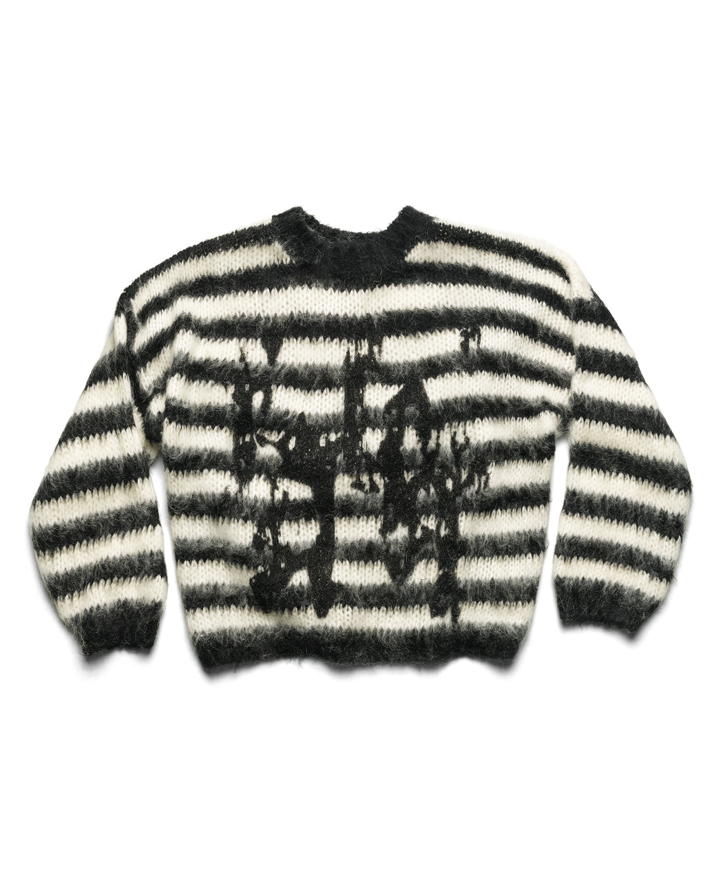 Mohair Stripe Sweater