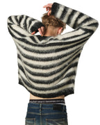 Mohair Stripe Sweater