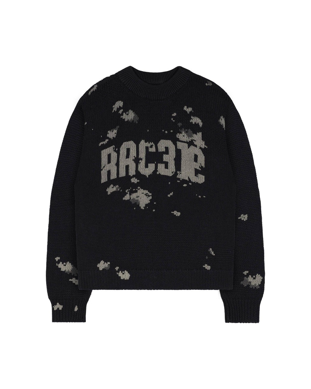 Black Army Knit Sweater