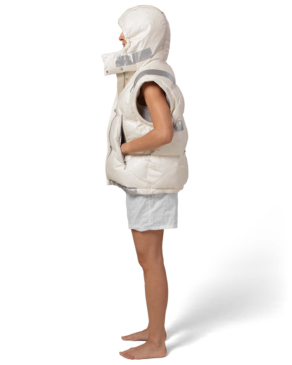 Racer x Barragán Taped Puffer Jacket