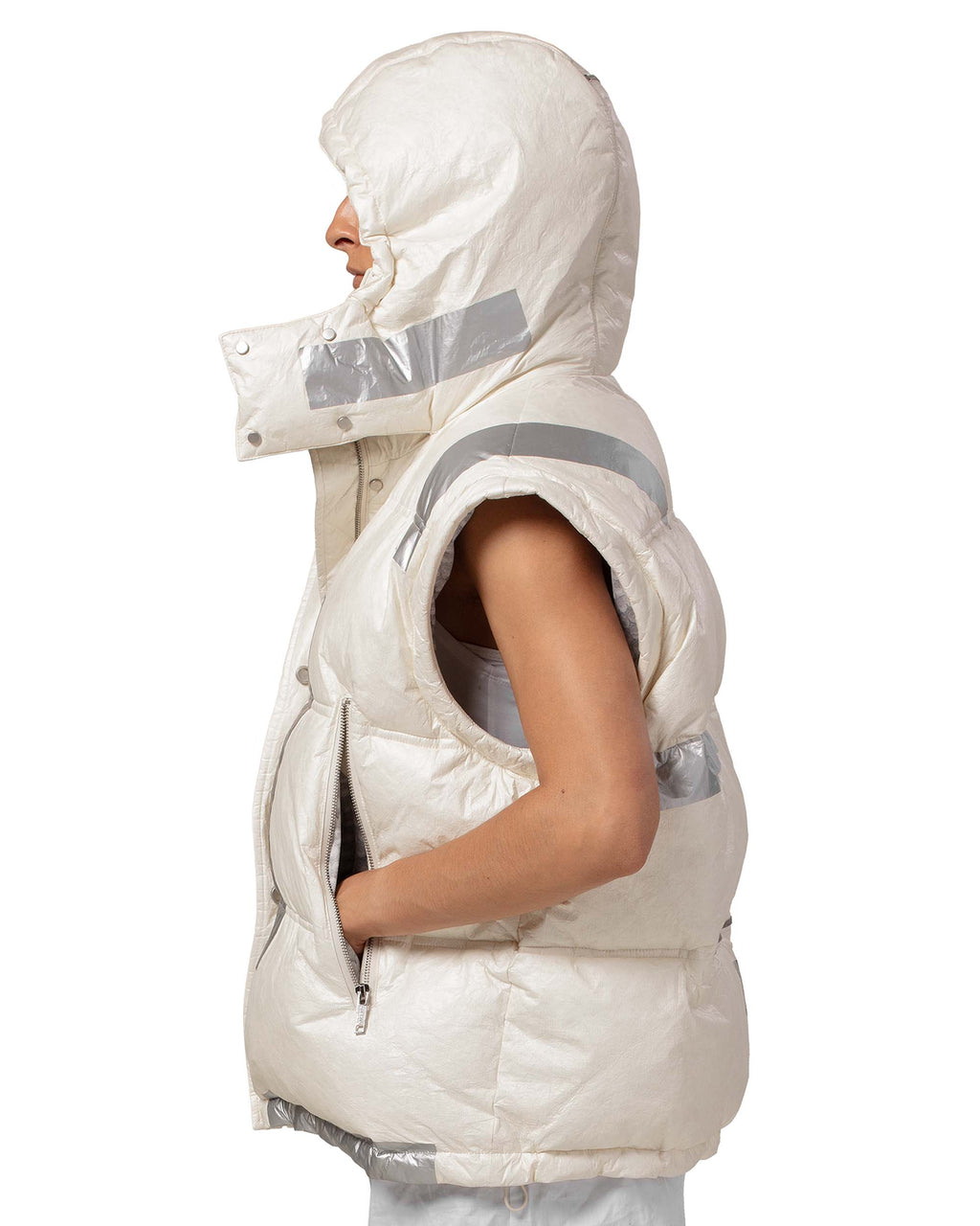 Racer x Barragán Taped Puffer Jacket