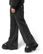 Dark Faded Track Sweatpants