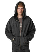 Dark Faded Track Hoodie
