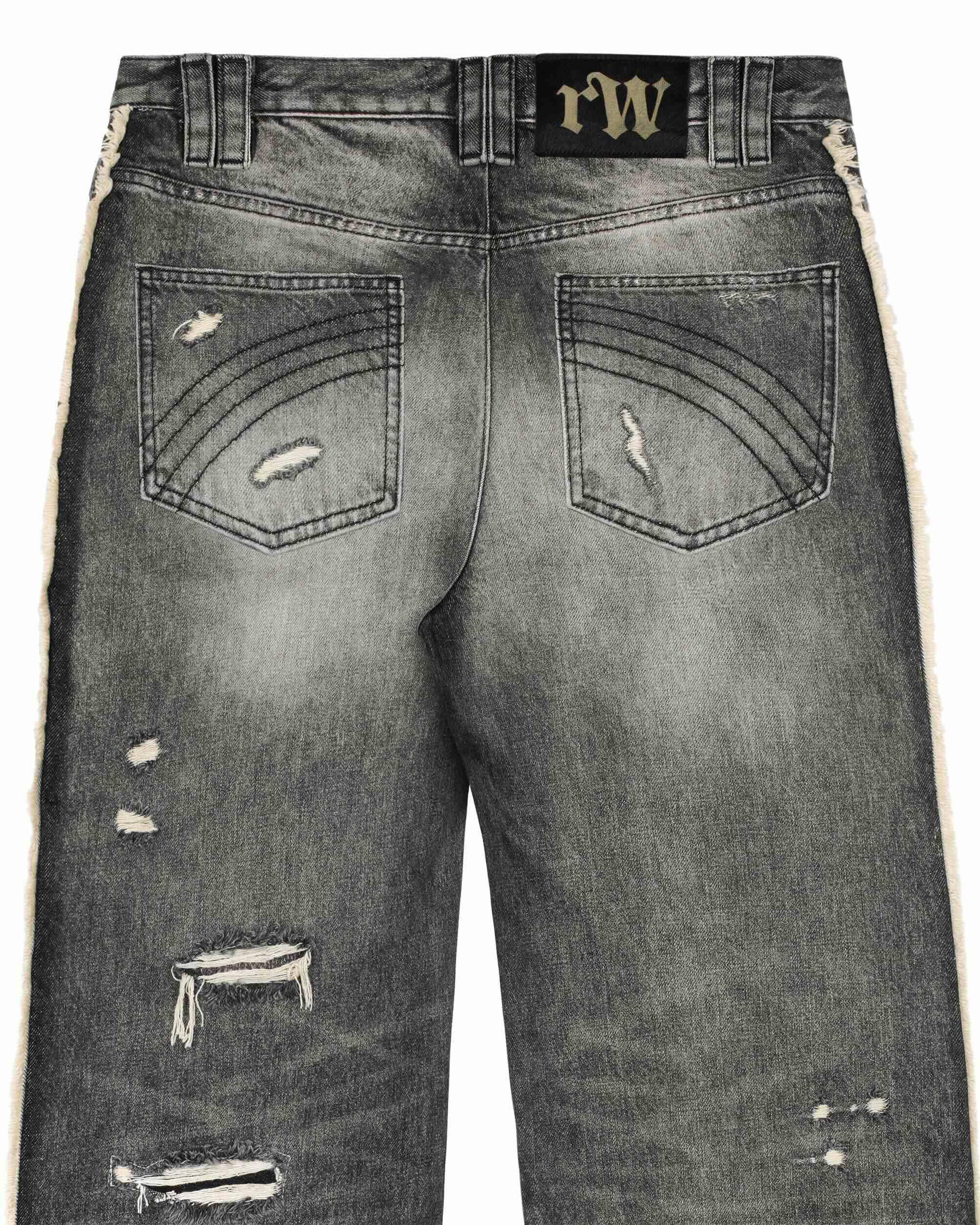 【XG着用】RACER WORLDWIDE Grey Track Jeans Grey Track Jeans – Racer Worldwide