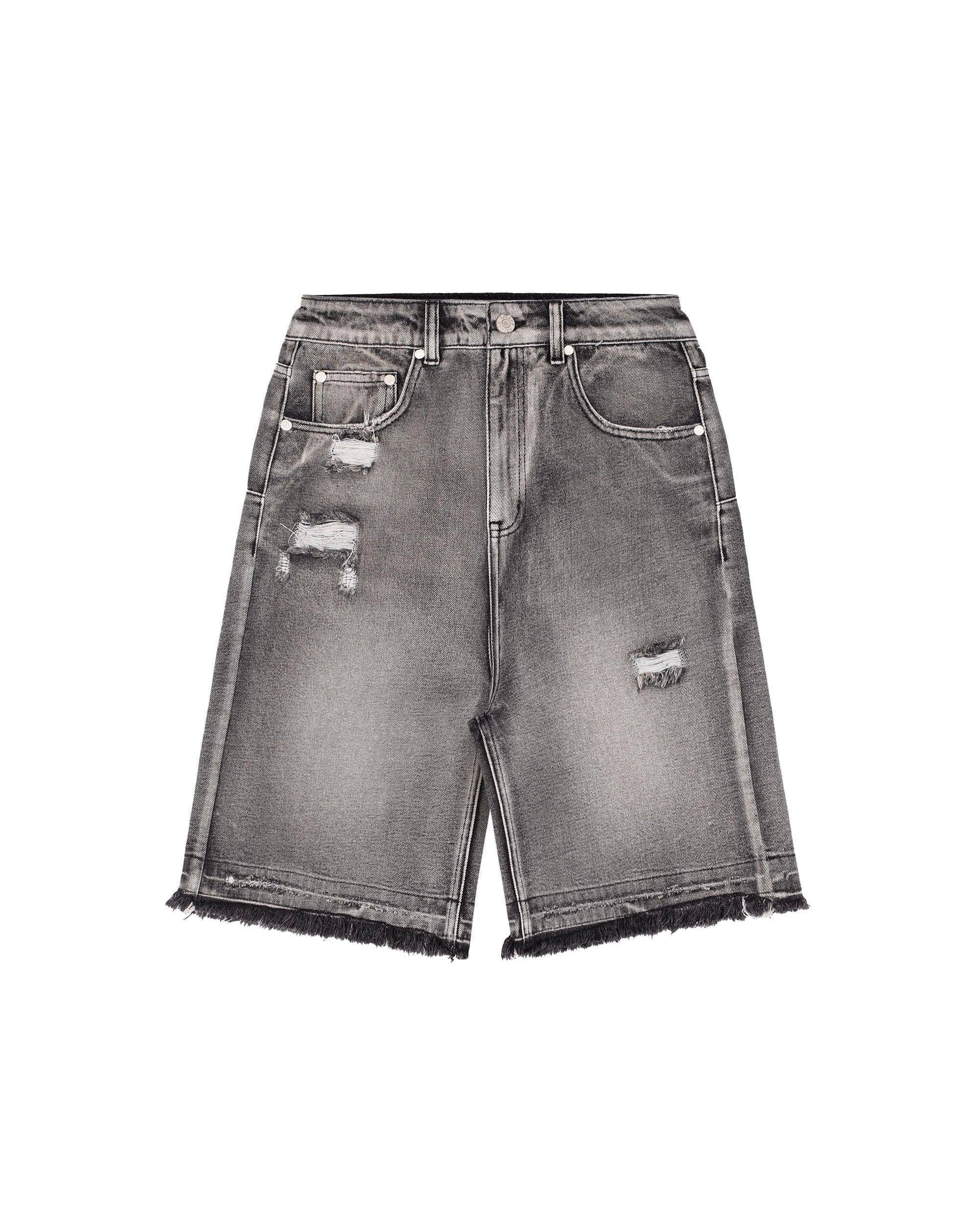 Black Denim Old Navy Ripped Jean Shorts Jean Shorts No Boundaries