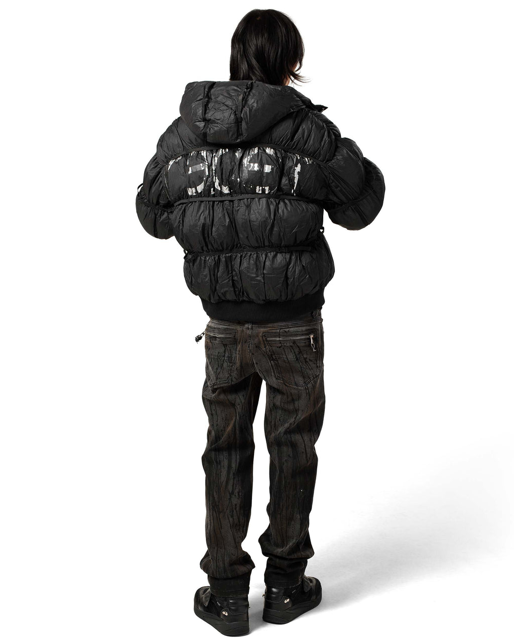 Black Puffer Jacket X