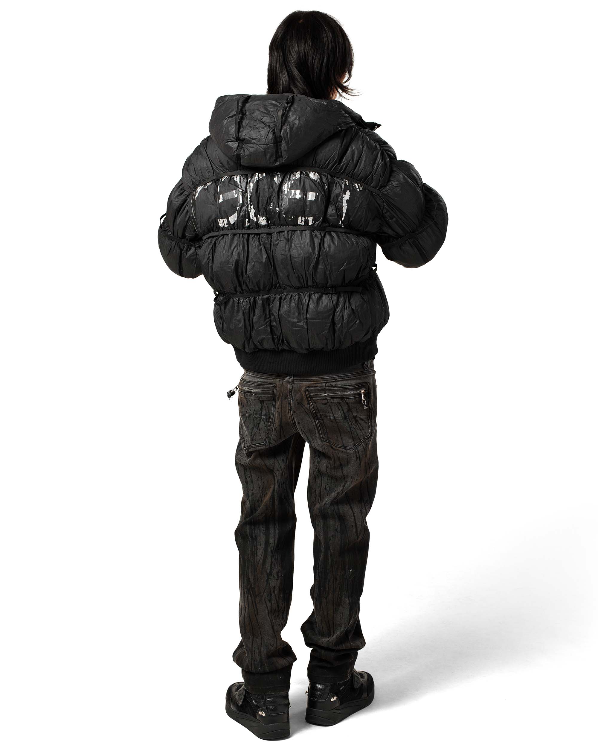 Black Puffer Jacket X
