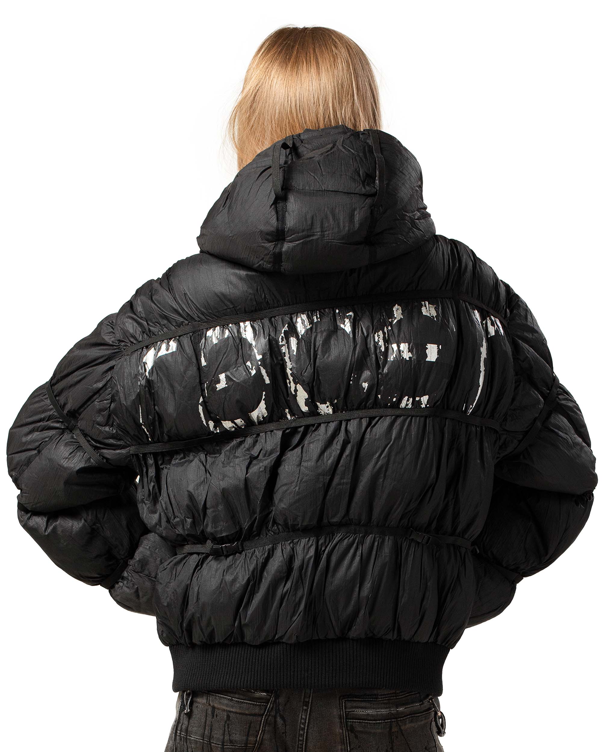 Black Puffer Jacket X – Racer Worldwide