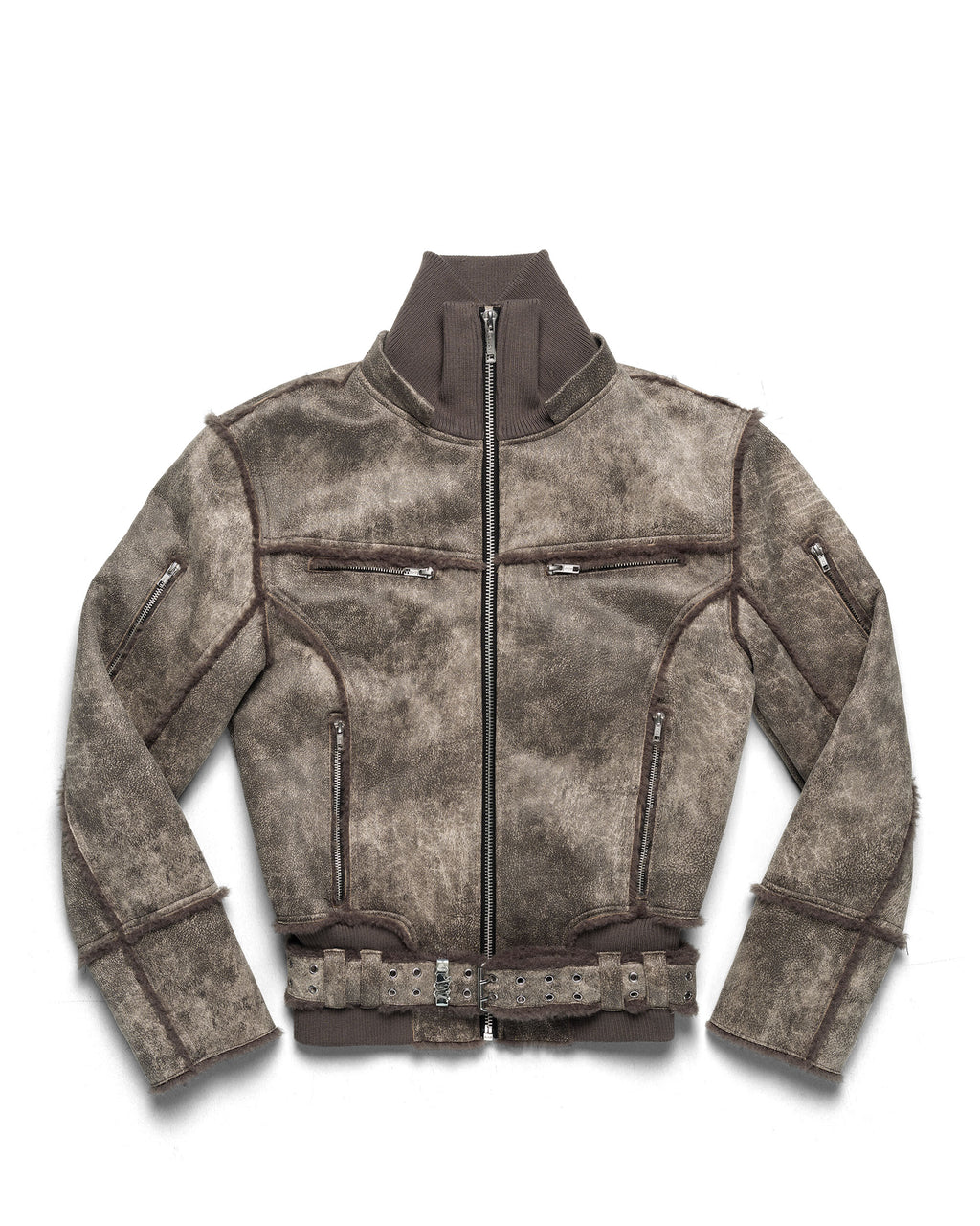 Faded Sheepskin Jacket