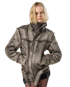 Faded Sheepskin Jacket