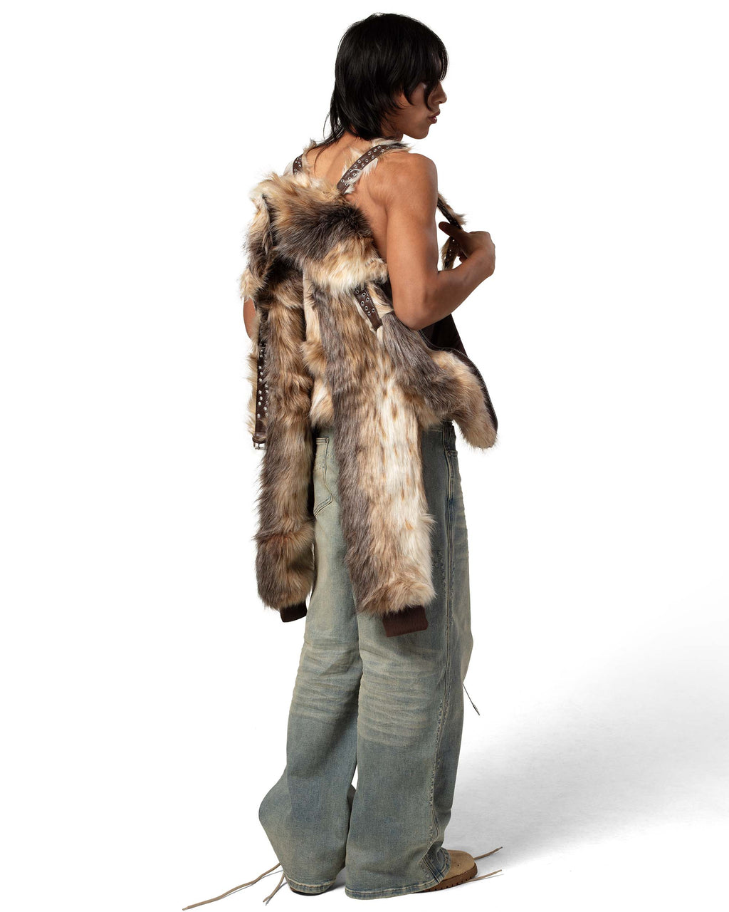 Coyote Fur Bomber