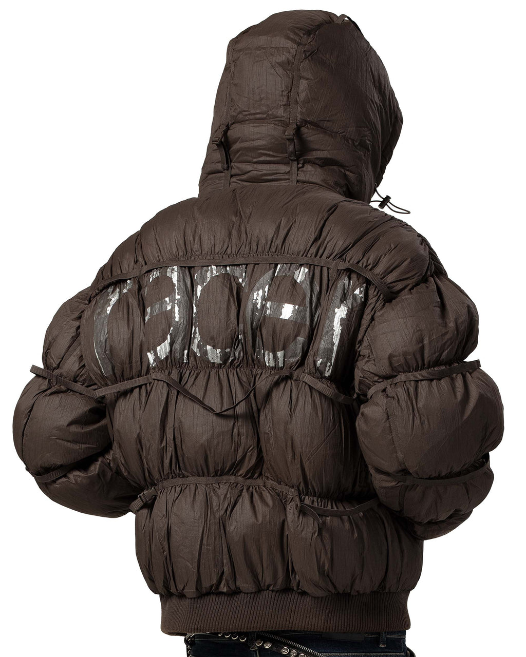 Brown Puffer Jacket X