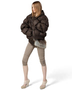 Brown Puffer Jacket X