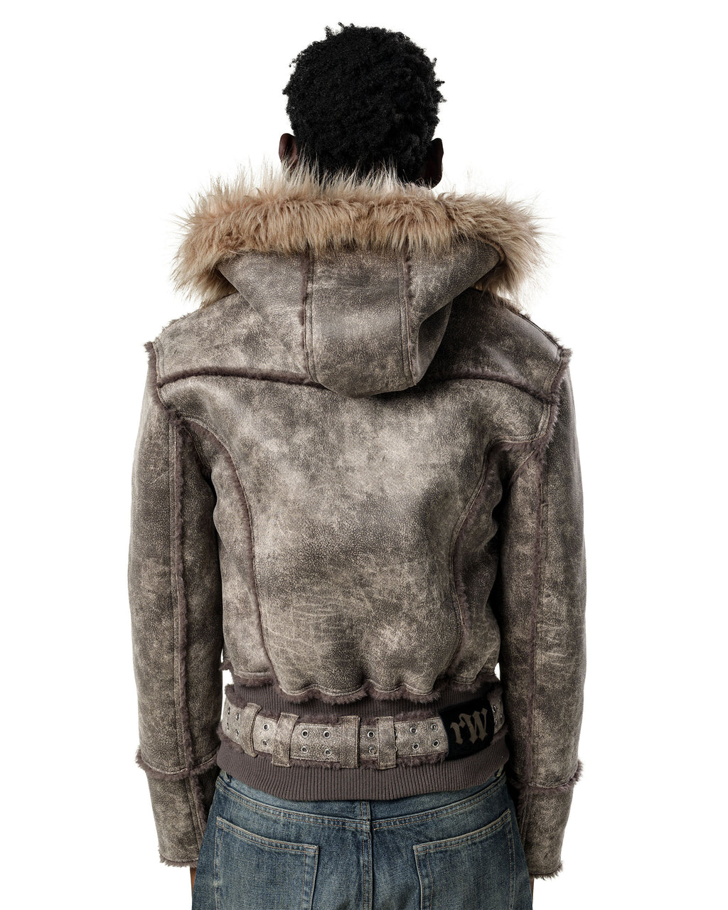 Faded Sheepskin Jacket