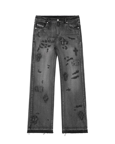 Black Ghost Cross Jeans – Racer Worldwide