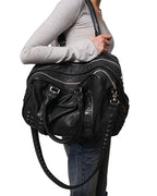 Embossed Leather Bag