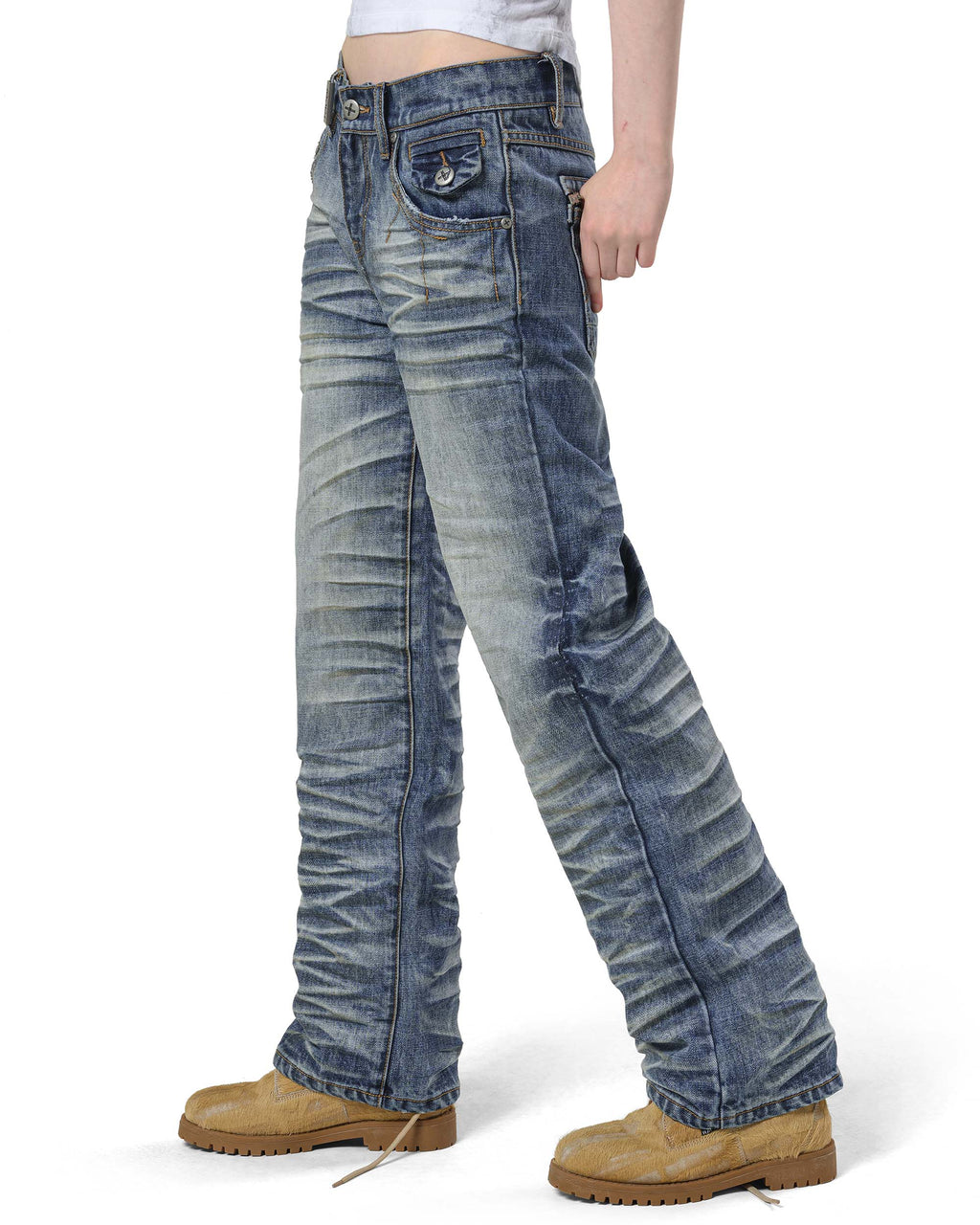 Light Stacked Denim