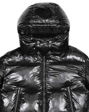 Black 2R Puffer Jacket – Racer Worldwide