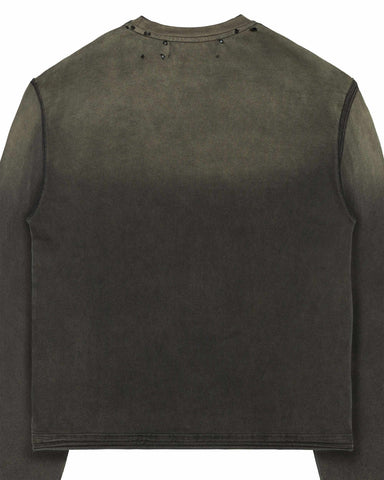 Long Sleeve T-shirt - Double Heavyweight - Heather Grey