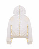 Faded Gold Track Hoodie