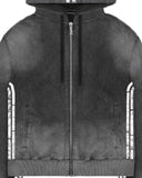 Faded Silver Track Hoodie