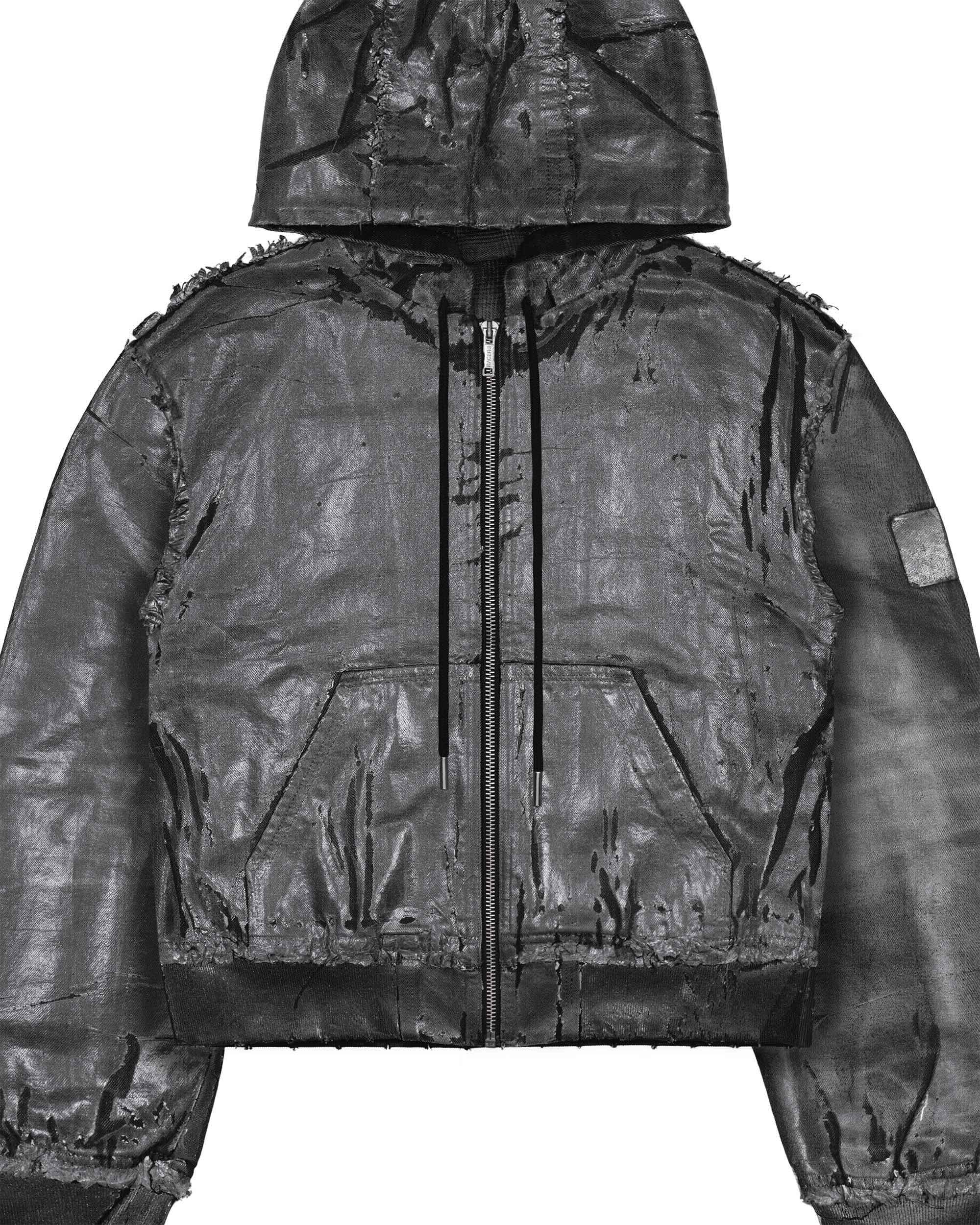 Black Waxed Bomber – Racer Worldwide
