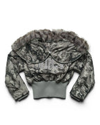 Juicy x Racer Camo Fitted Bomber