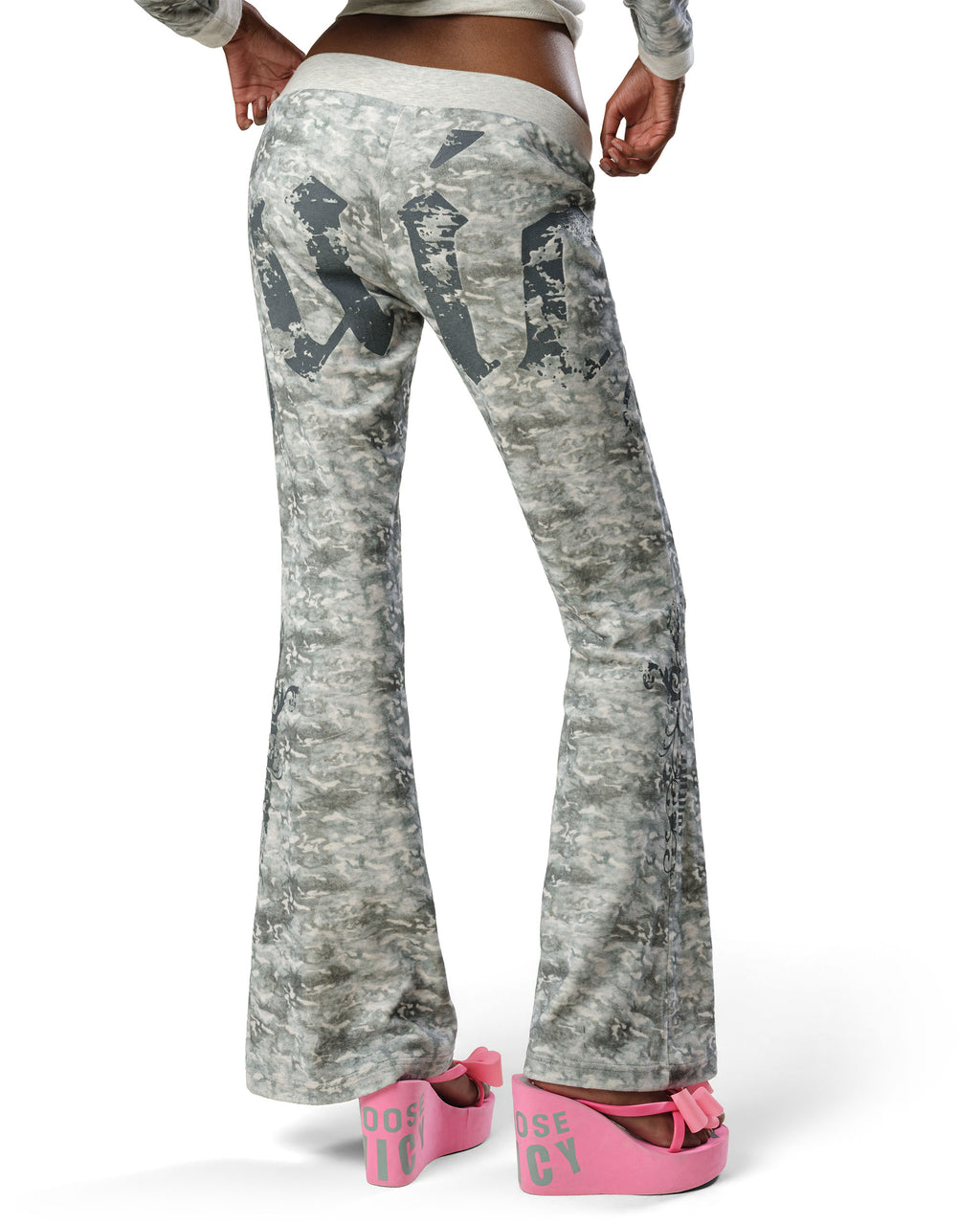 Juicy x Racer Camo Velour Pants