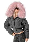 Juicy x Racer Washed Fitted Bomber
