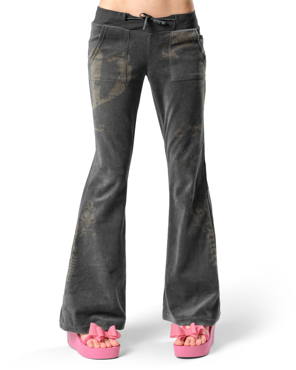 Juicy x Racer Dark Velour Pants