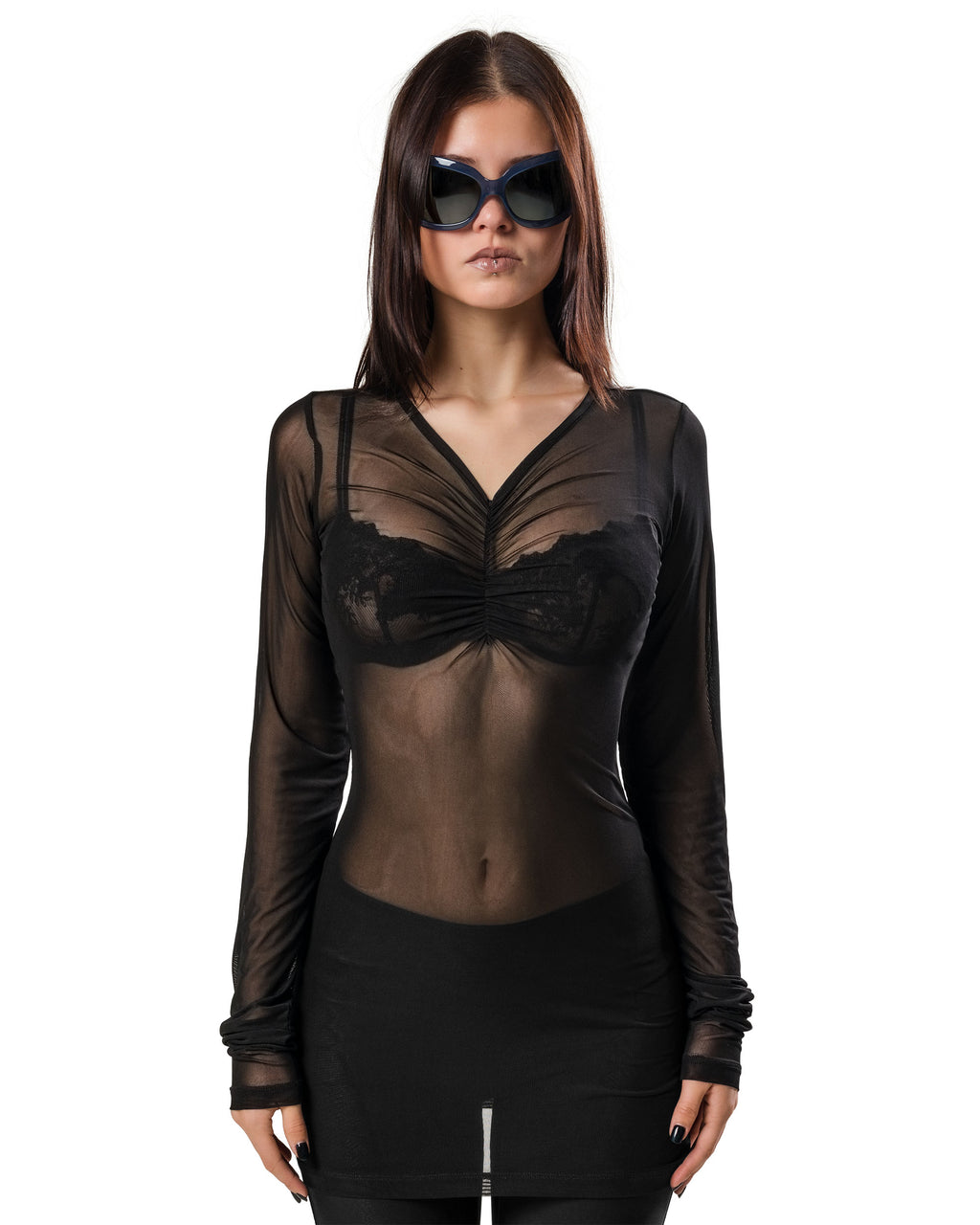 Juicy x Racer Mesh Top