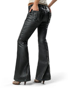Juicy x Racer Waxed Flared Denim
