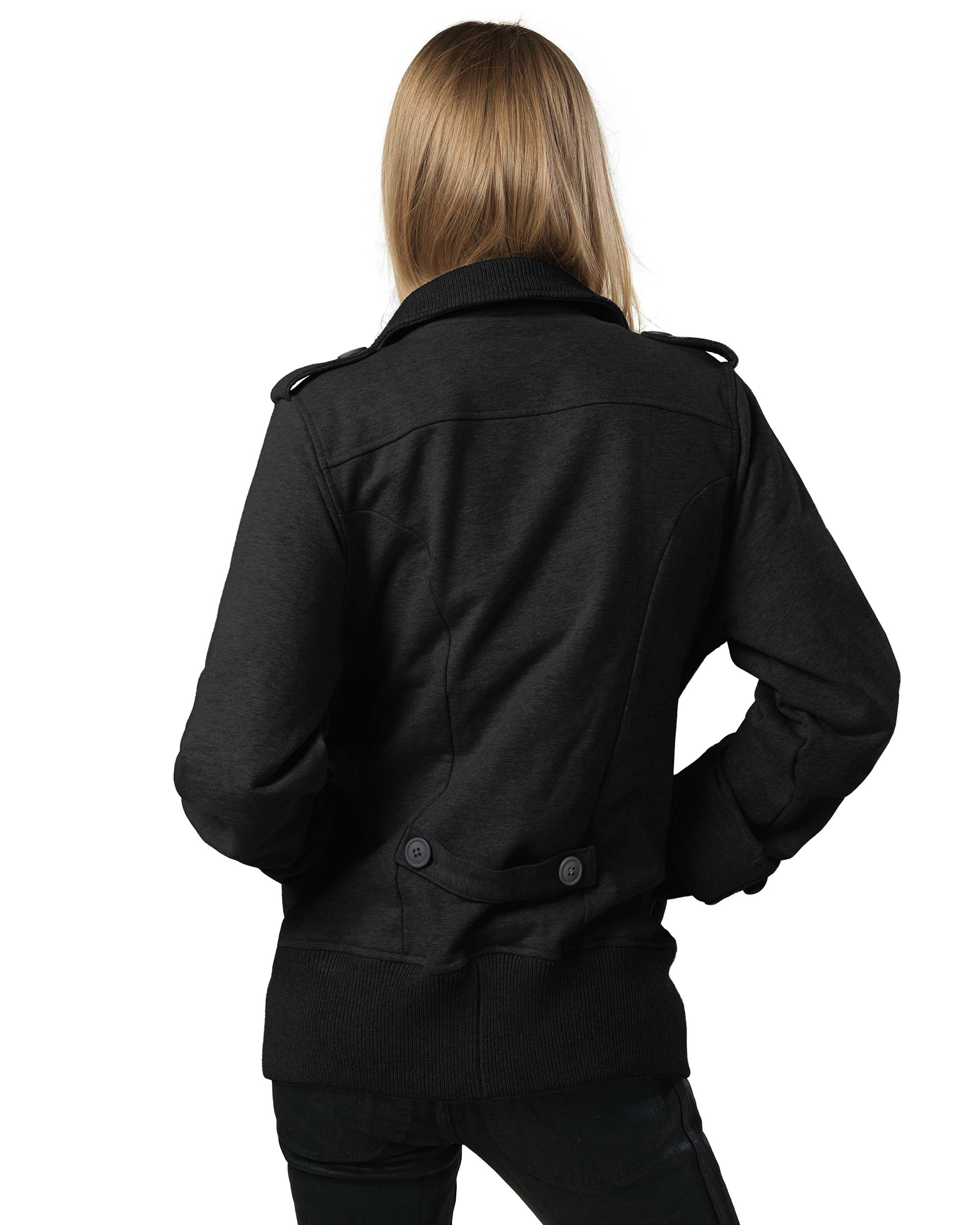 Black Jersey Jacket