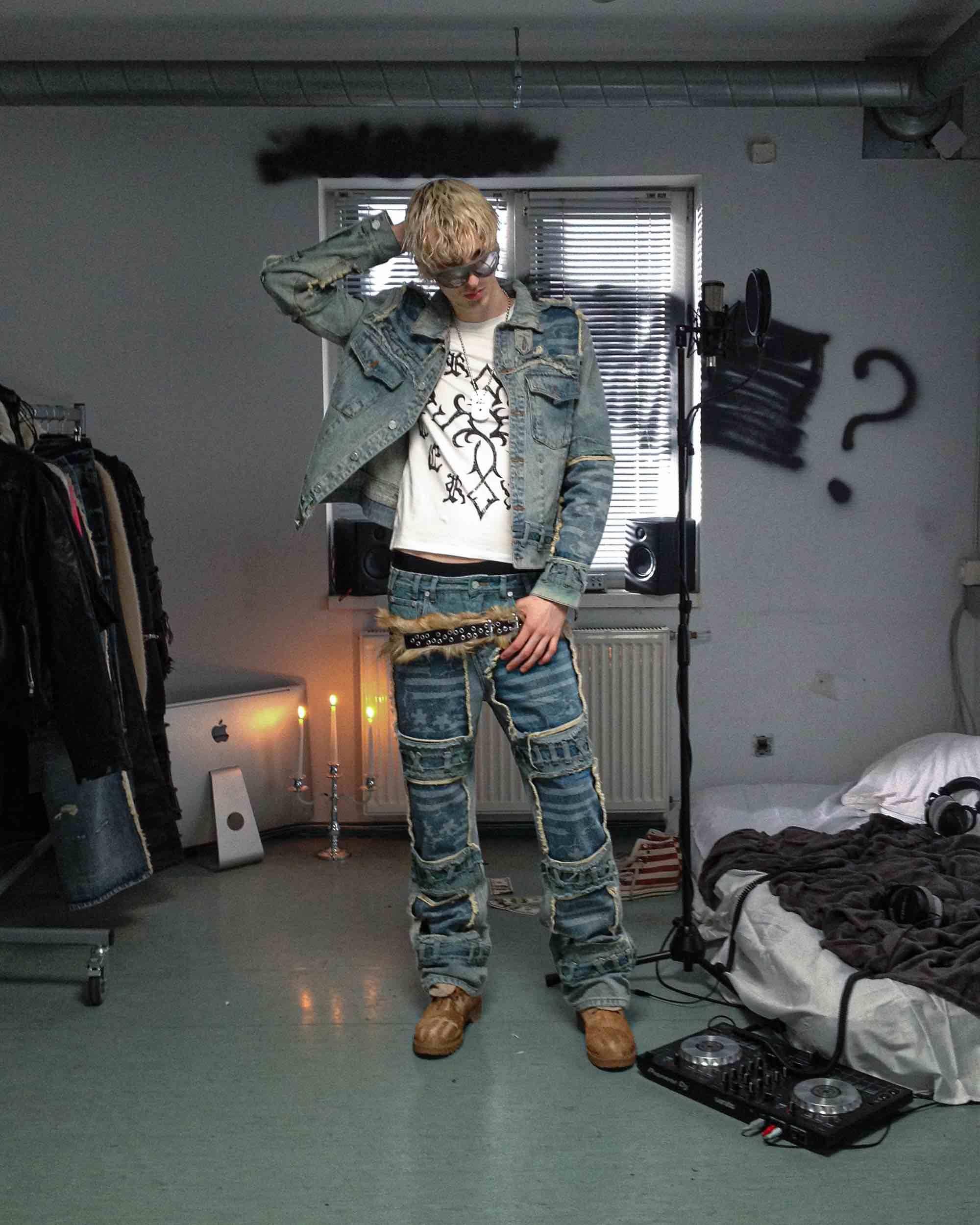rest&recreation/PRINTED DENIM/Mサイズ rest&recreation/PRINTED DENIM/Mサイズ rest&recreation
