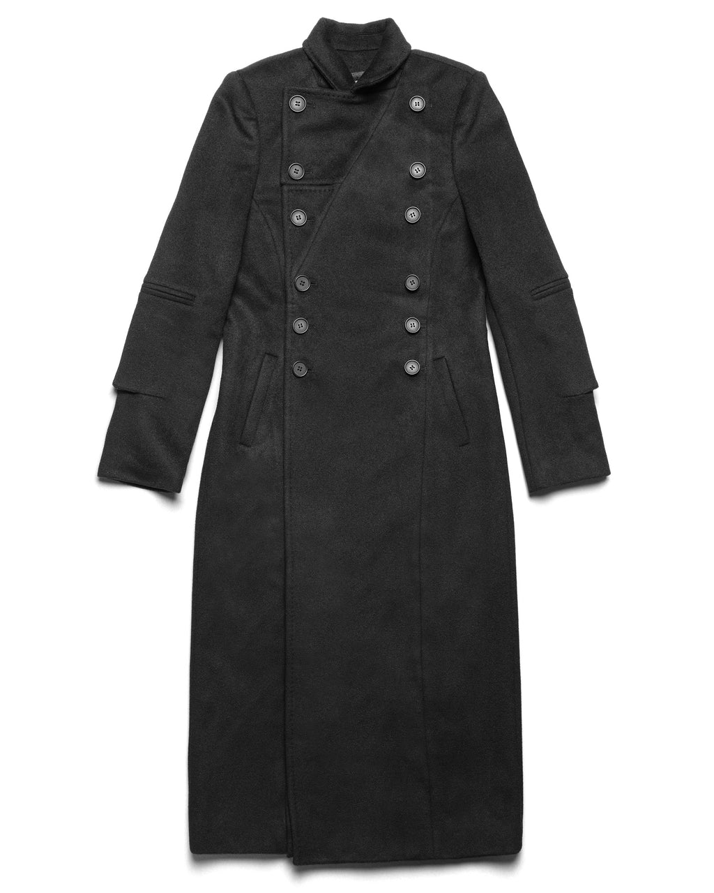 Long Fine Wool Coat