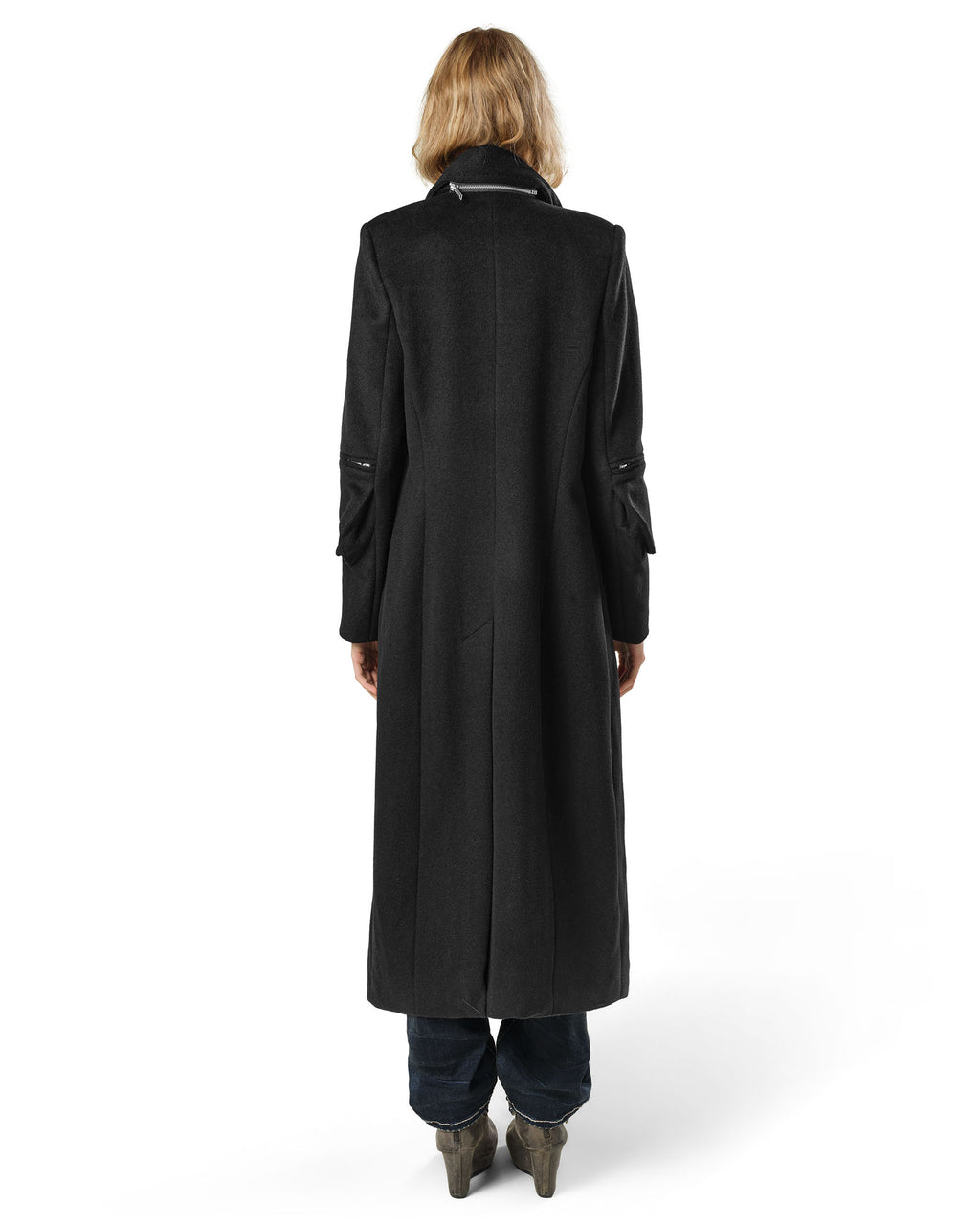 Long Fine Wool Coat