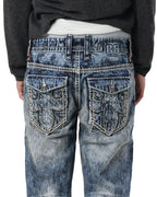 Rock Revival Bleach Slim Denim