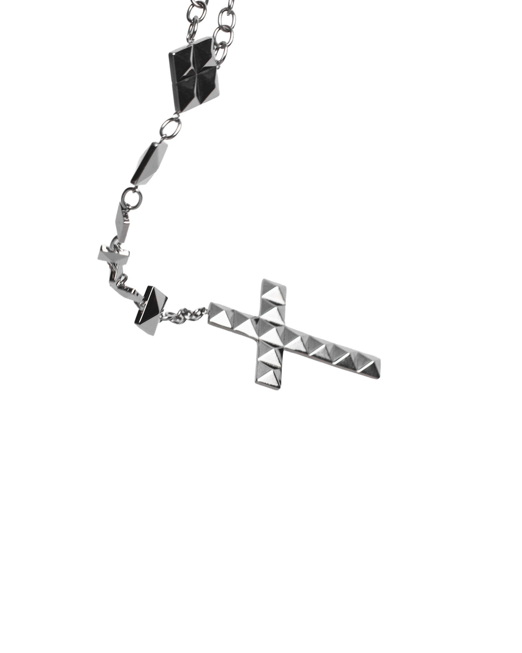 Pyramid Rosary Necklace