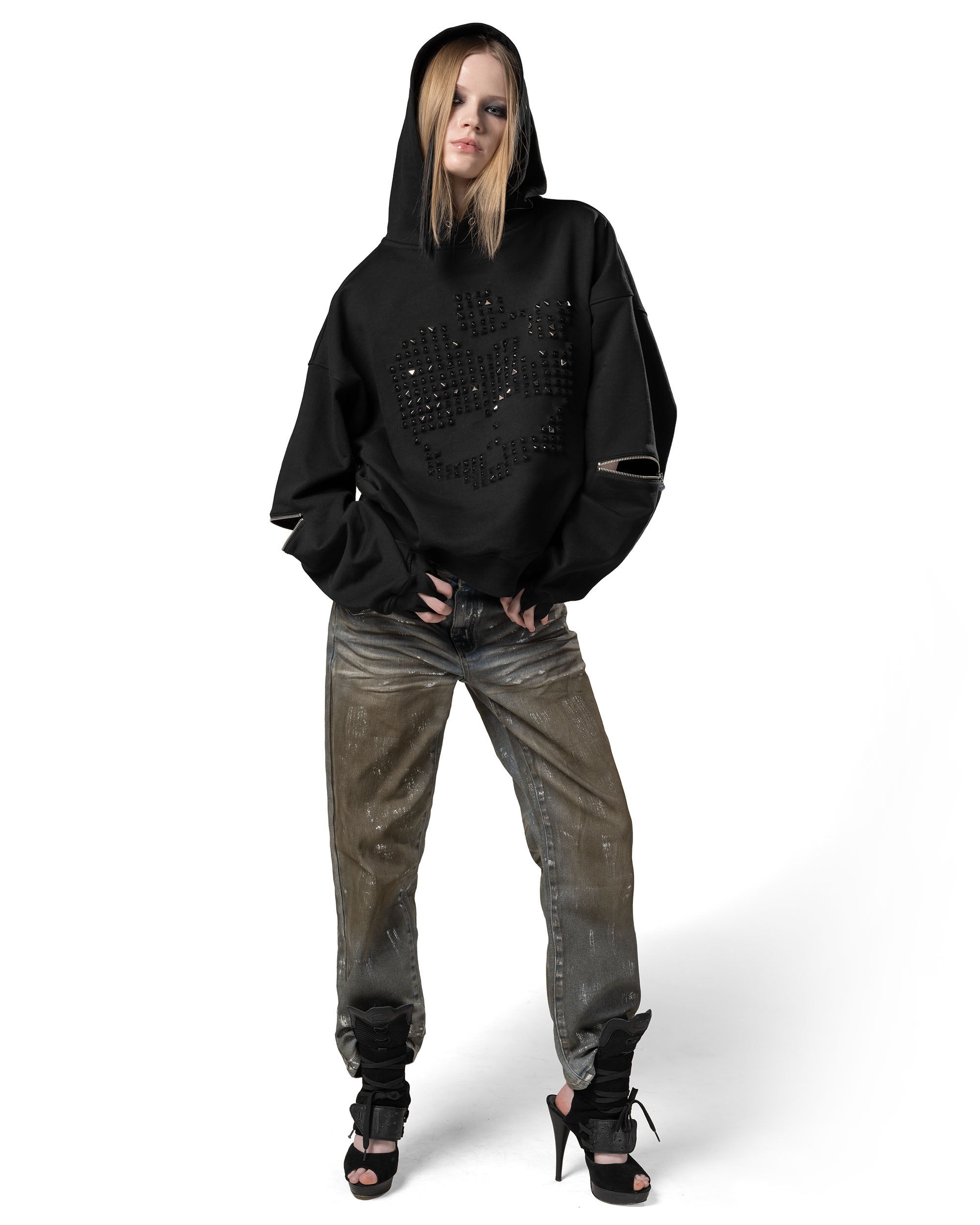 Monster High™ x Racer Studded Hoodie – Racer Worldwide